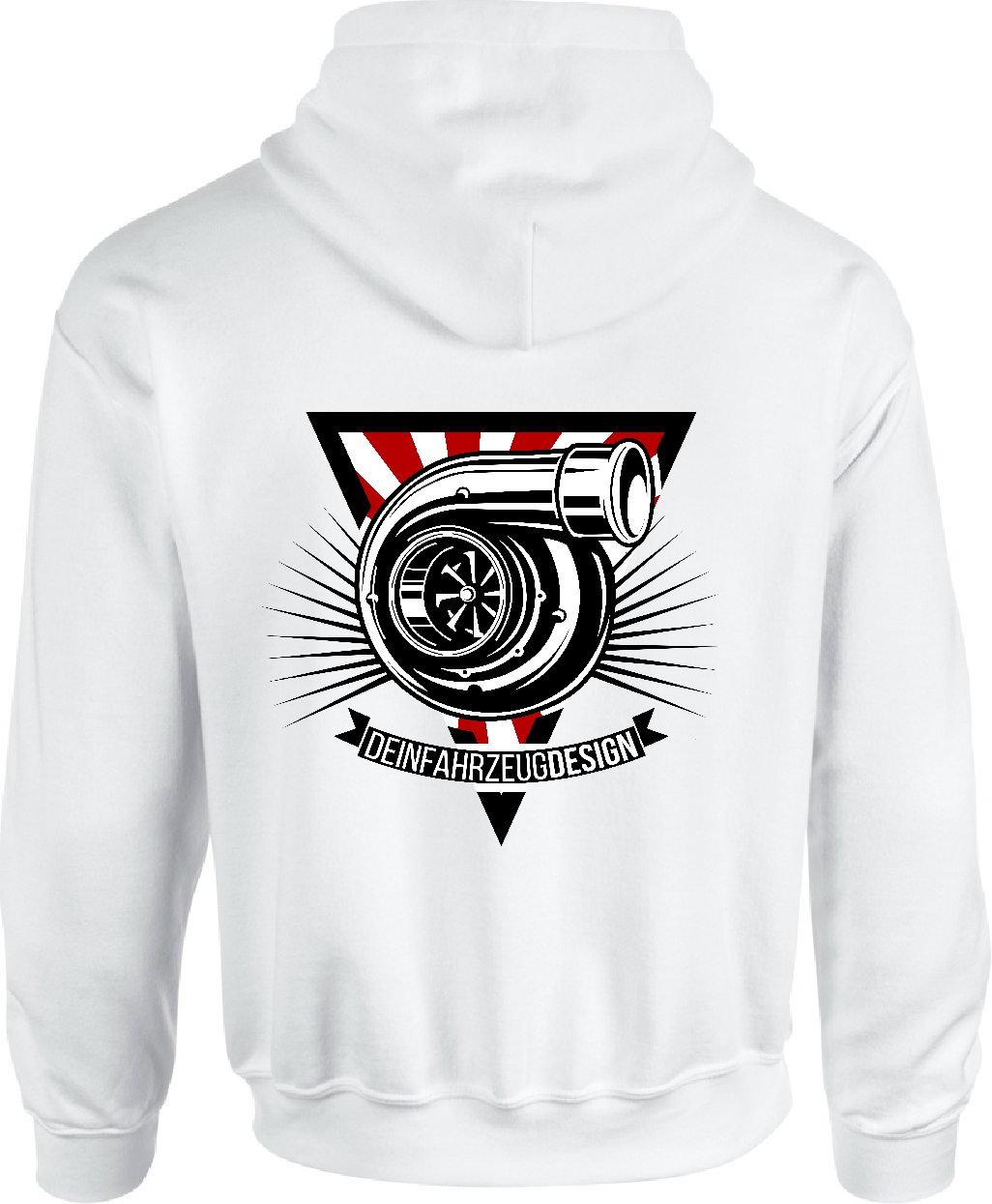 DFD Hoodie Turbo White