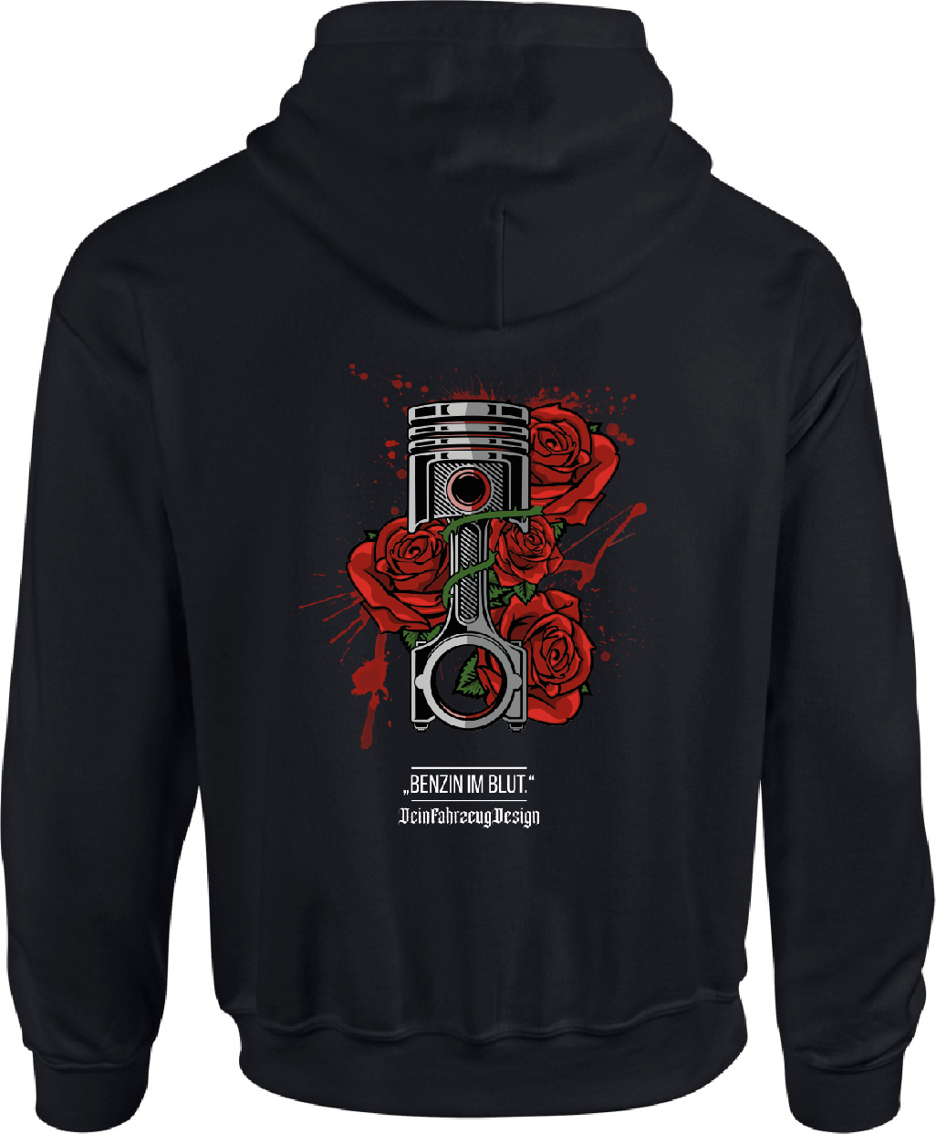 DFD Hoodie Benzin im Blut