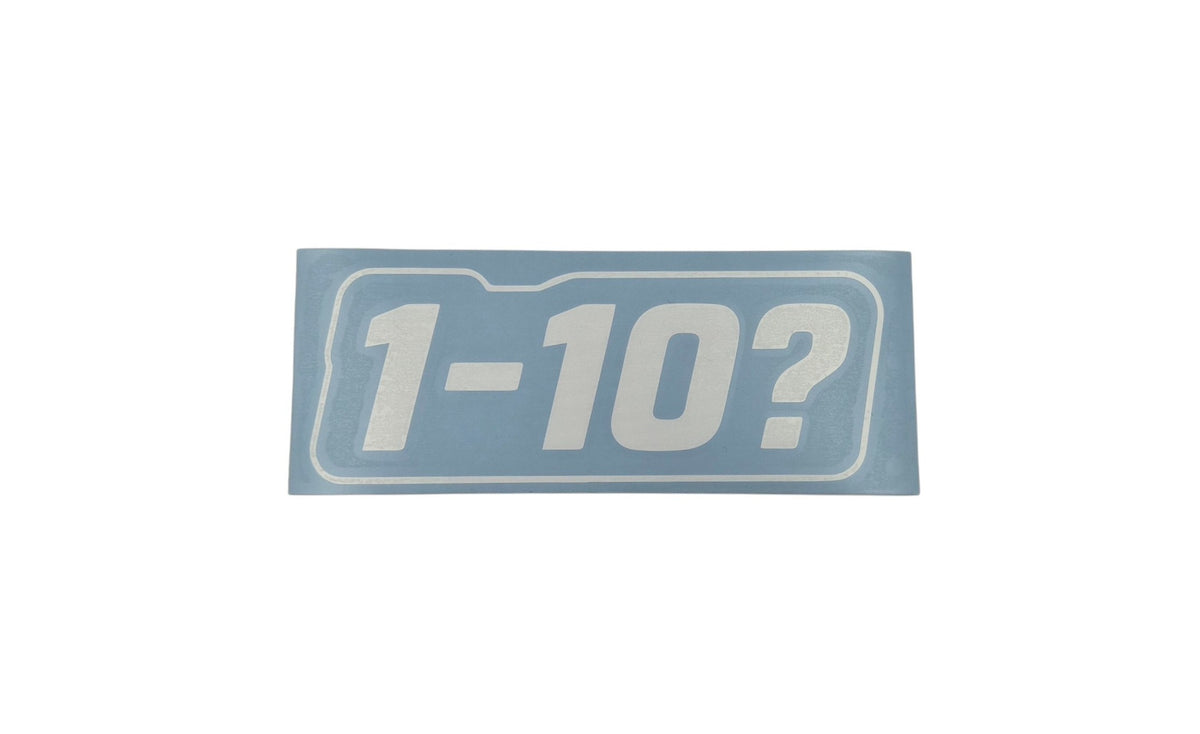 1-10 ? Sticker
