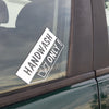 2x HandWash Only Sticker