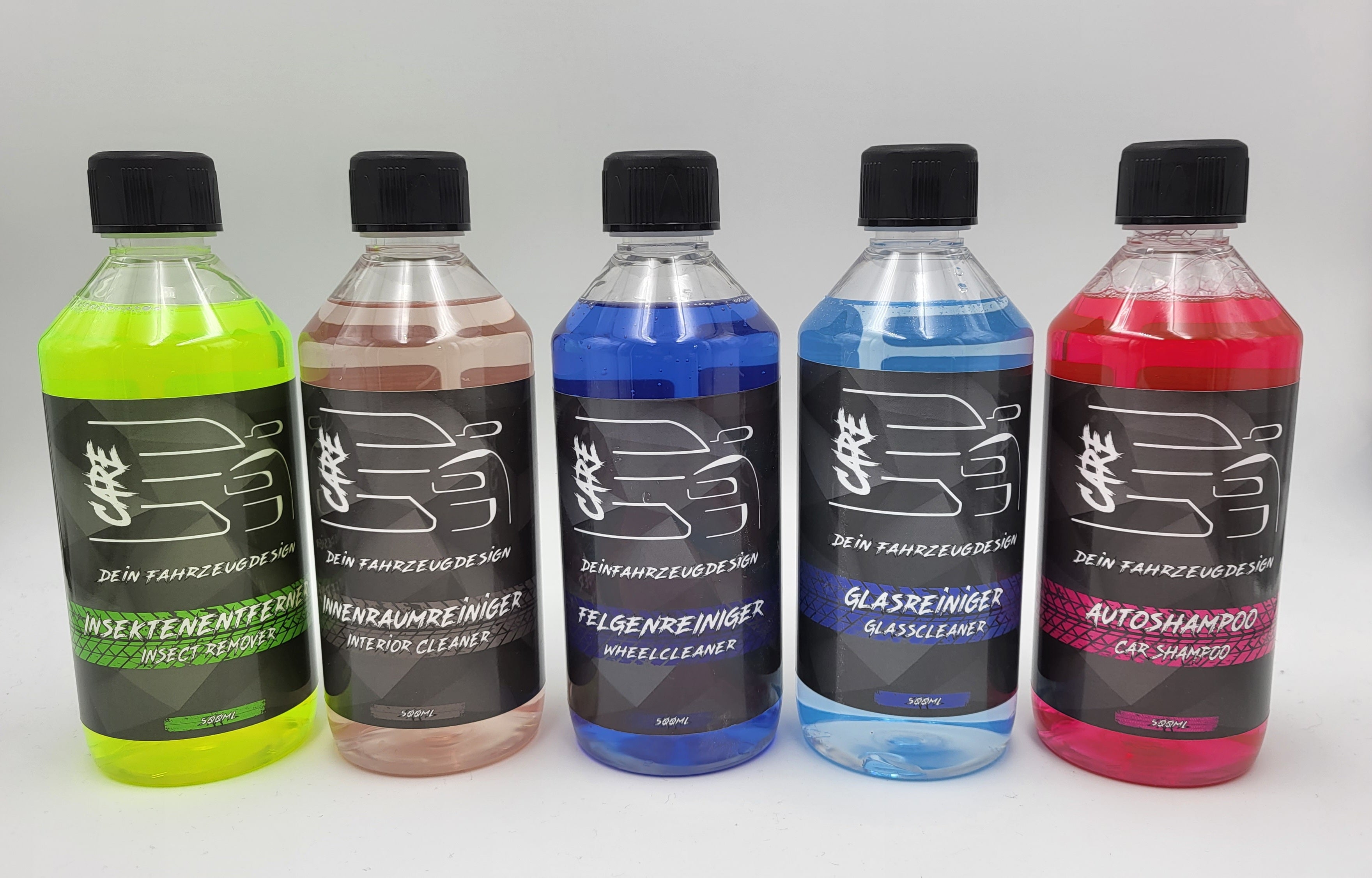 Reiniger Komplettset ( 5 Reiniger ) DeinFahrzeugDesign