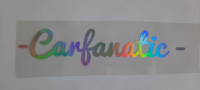 Carfanatic Sticker