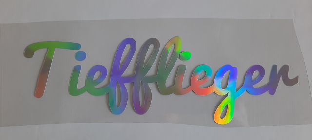 Tiefflieger Sticker