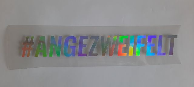 Angezweifelt Sticker