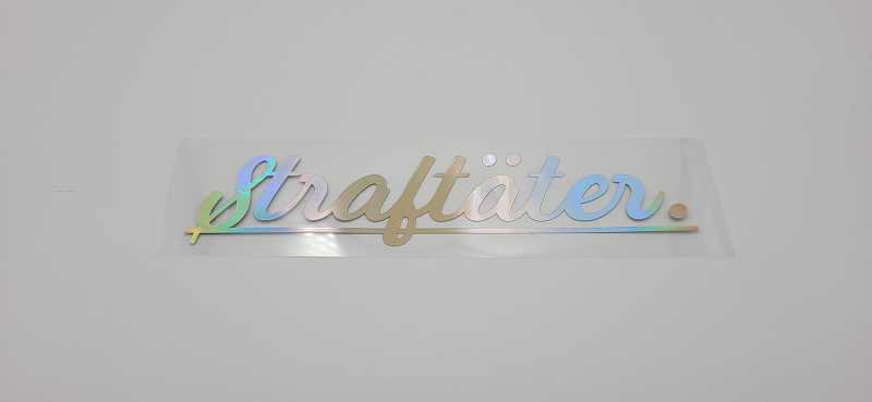 Straftäter Sticker