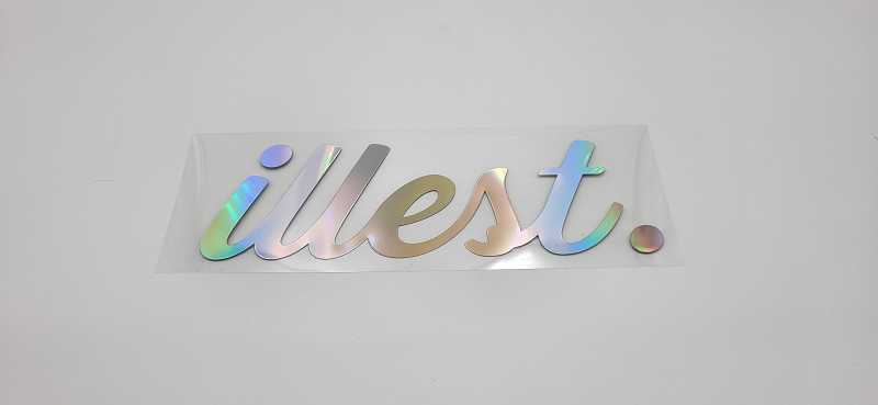 illest. Sticker – DeinFahrzeugDesign
