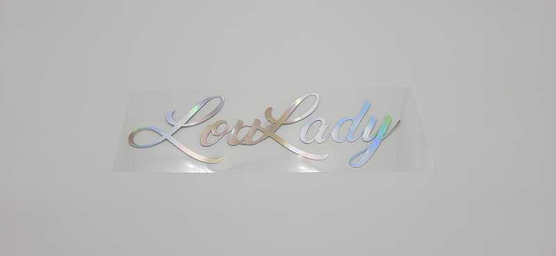 LowLady Sticker