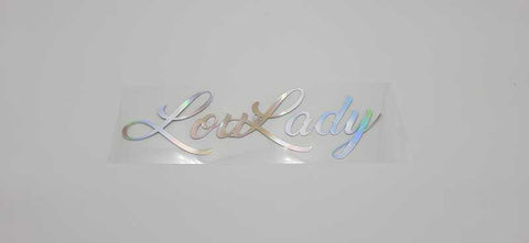 LowLady Sticker